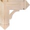 Ekena Millwork Imperial Arts & Crafts Smooth Bracket, Douglas Fir, 5 1/2"W x 18"D x 18"H BKT06X18X18IMP03SDF - alternate 2